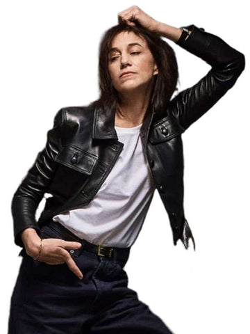 Étoile S01 Charlotte Gainsbourg Leather Jacket