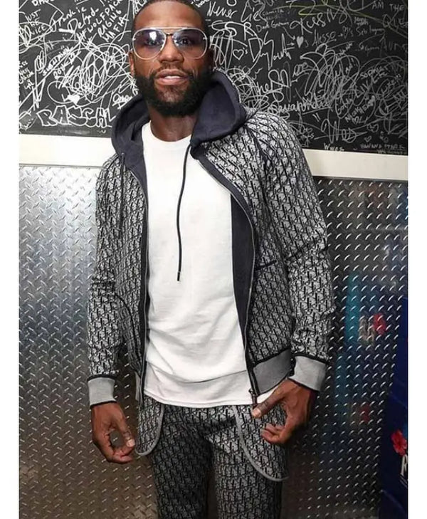 Floyd Mayweather Dior Monogram Tracksuit