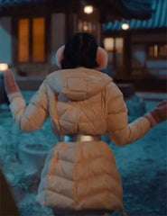 Han Bi Ryu XO, Kitty Pink Puffer Coat