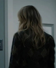 Kaitlin Olson High Potential Black Cotton Coat