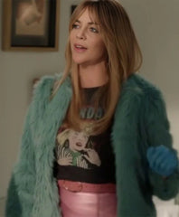 Morgan Gillory High Potential Teal Jacket