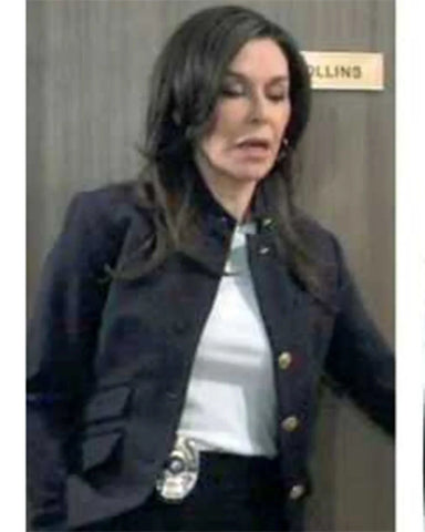Anna Devane General Hospital Blue Blazer