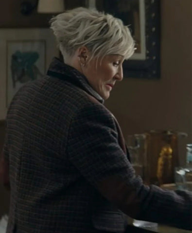 Back in Action Glenn Close Burgundy Blazer