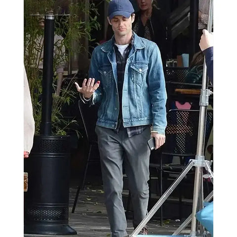 You S02 Joe Goldberg Blue Denim Jacket