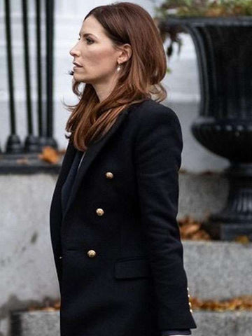 Sarah Levy SurrealEstate Black Wool Coat
