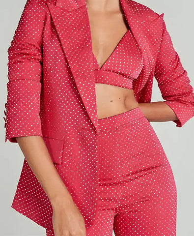 The Voice S26 Christina Eagle Hot Pink Blazer