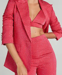 The Voice S26 Christina Eagle Hot Pink Blazer