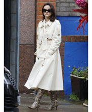 Camila Mendes Cream Trench Coat