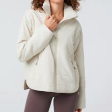 Canyon Insulated Puffer White Jacket