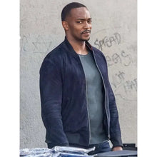 Anthony Mackie Captain America Brave New World Blue Jacket
