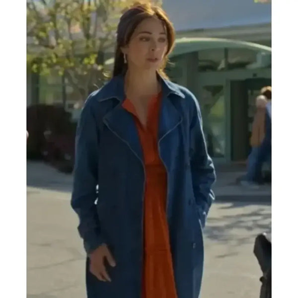 Cassandra Lee Murder in a Small Town Denim Coat