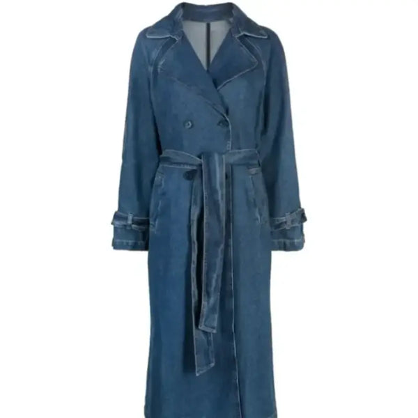Cassandra Lee Murder in a Small Town Denim Coat