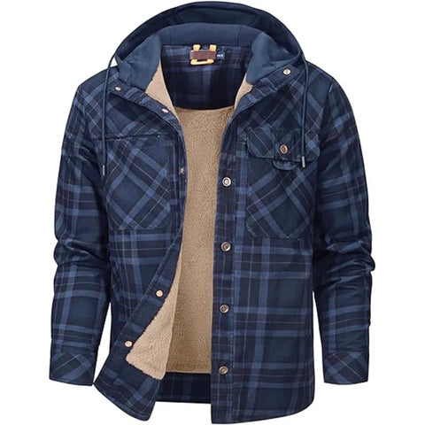 Casual Vintage Flannel Jacket