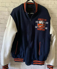Championship NY Islanders Varsity Jacket