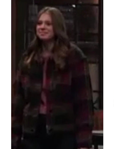 Charlotte Cassadine General Hospital Plaid Shacket