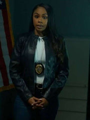 Joyce Glenn Checkmate Black Leather Jacket