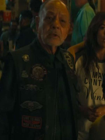Cheech Marin Alexander and the Terrible 2025 Leather Vest