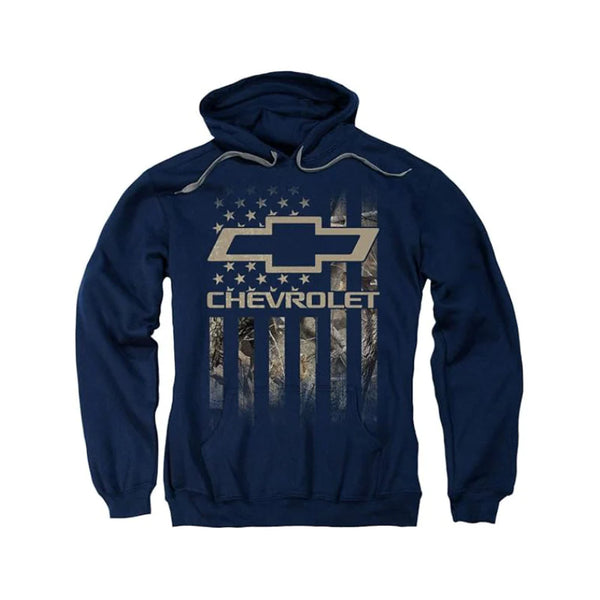 Chevrolet Camo Flag Fleece Hoodie