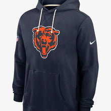 Ben Johnson Chicago Bears Blue Dri-FIT Hoodie