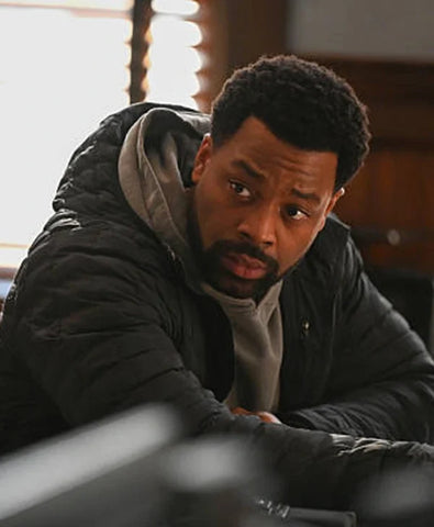 Chicago PD LaRoyce Hawkins Quilted Jacket