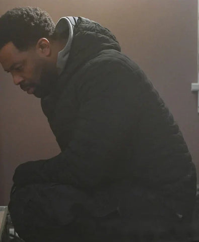 Chicago PD LaRoyce Hawkins Quilted Jacket
