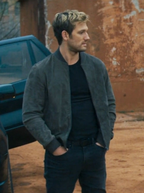 Chief Of Station 2024 Alex Pettyfer Bomber Jacket