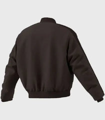 Chinese New Year Brown Bomber Jacket