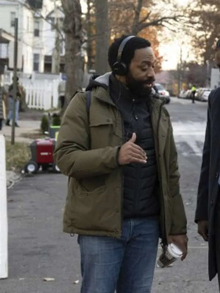 Chiwetel Ejiofor Rob Peace 2024 Green Jacket