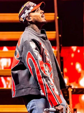 Tycoon Music Festival Chris Brown Jacket