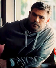 Chris Hemsworth Crime 101 Grey Hoodie