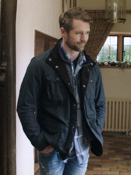 Christmas At Plumhill Manor 2024 Kyle Pryor Black Jacket