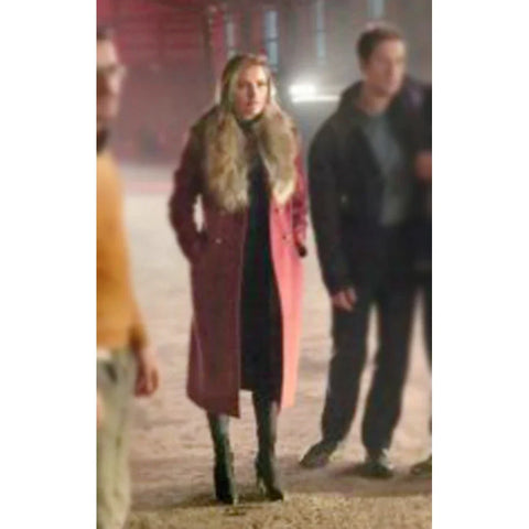 Christmas Crossfire Katja Red Coat