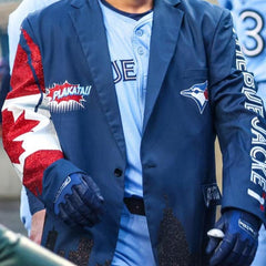 Vladimir Guerrero Jr. Home Run Blue Blazer