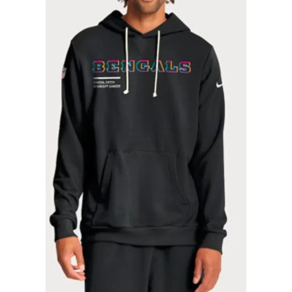 Cincinnati Bengals Black 2025 Dri-FIT Hoodie