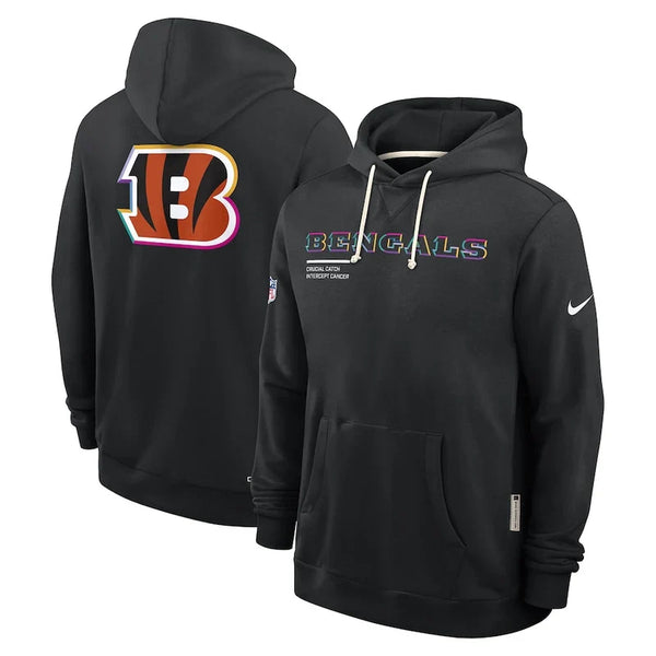 Cincinnati Bengals Black 2025 Dri-FIT Hoodie