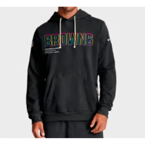 Cleveland Browns Black 2025 Dri-FIT Hoodie