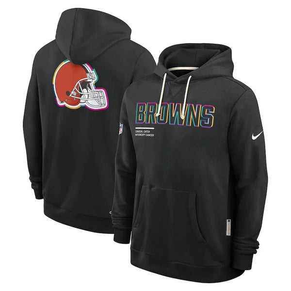 Cleveland Browns Black 2025 Dri-FIT Hoodie