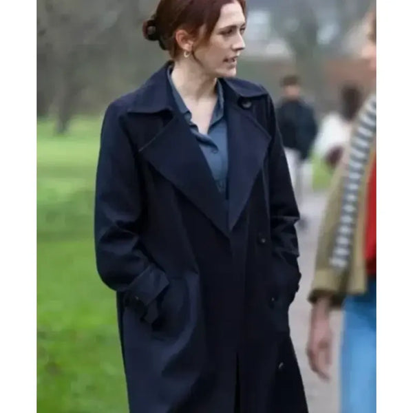 Code Of Silence S01 Charlotte Ritchie Blue Coat