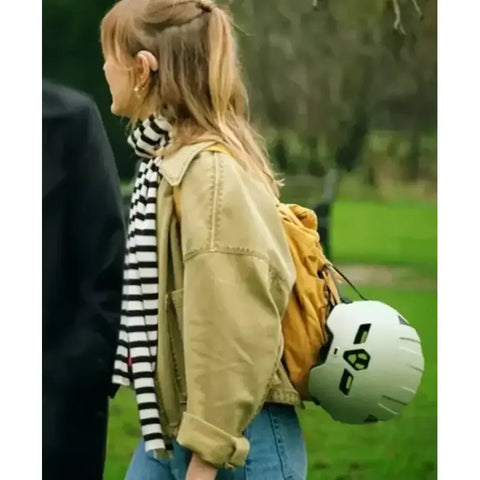 Rose Ayling-Ellis Mint Code Of Silence Green Jacket