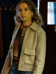 Alison Woods Code of Silence Grey Wool Jacket