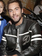 One Fast Move 2024 Austin North Black Leather Jacket
