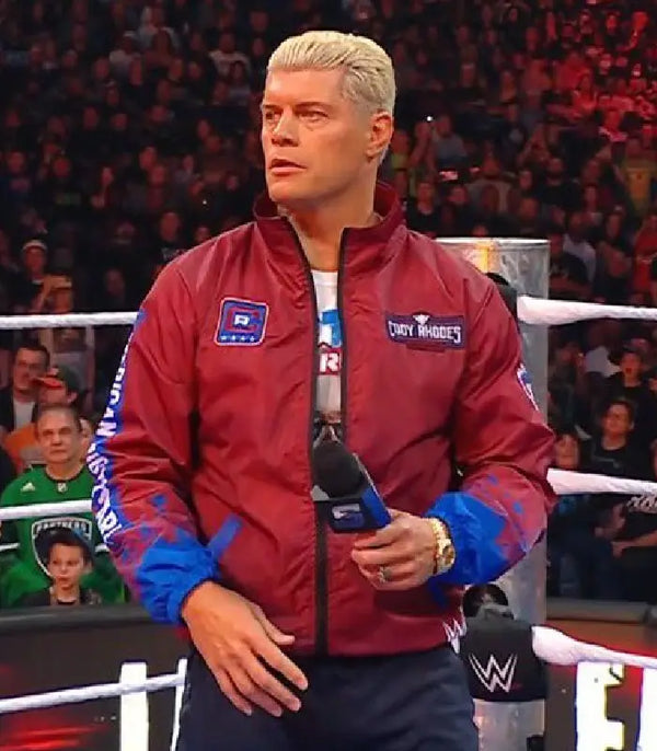 Cody Rhodes Red Windbreaker Jacket