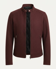 Cold Storage Sosie Bacon Maroon Jacket