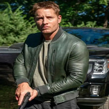 Colter Shaw Tracker S02 Green Leather Jacket