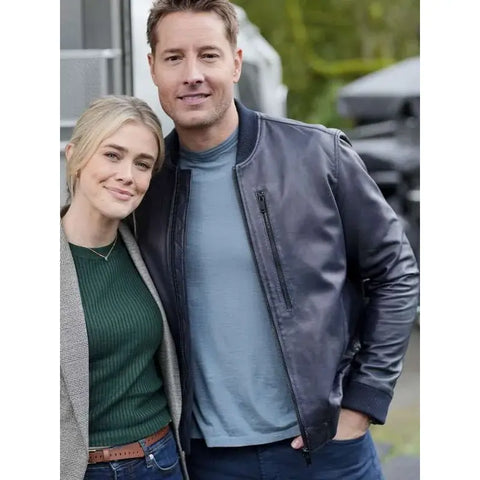 Colter Shaw Tracker S02 Blue Leather Jacket