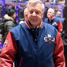 Columbus Blue Jackets 2025 Stadium Coaches Varsity Jacket