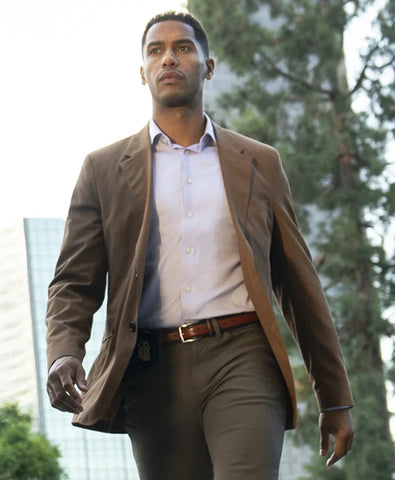 Countdown S01 Elliot Knight Brown Blazer