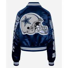 Cowboys By Way of Dallas Blue Varsity Jacket