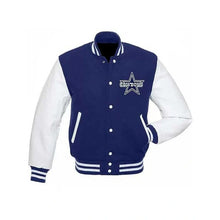 Dallas Cowboys Letterman Blue Jacket