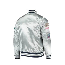 Dallas Cowboys White Satin Jacket